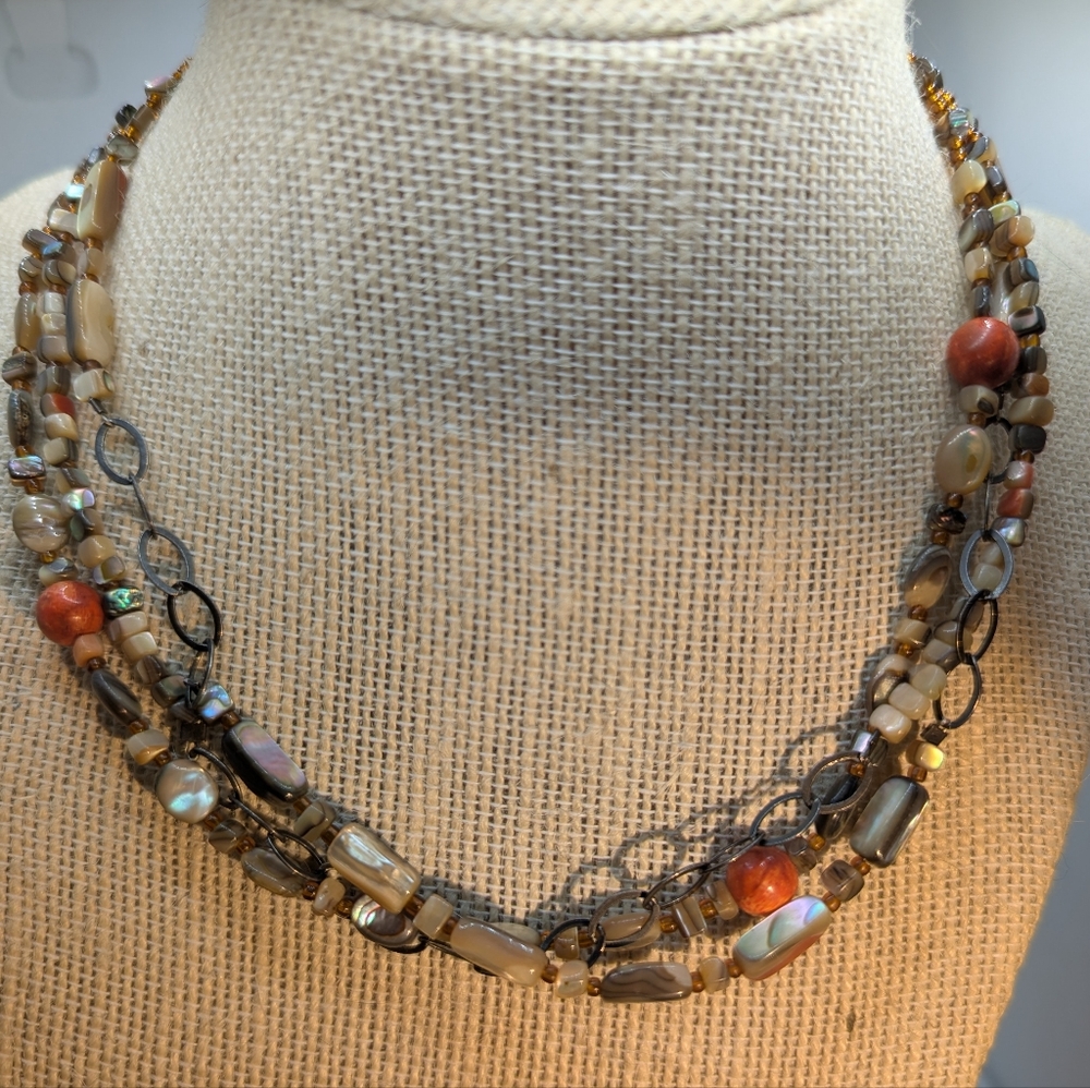 ⭐Silpada Multistrand Necklace